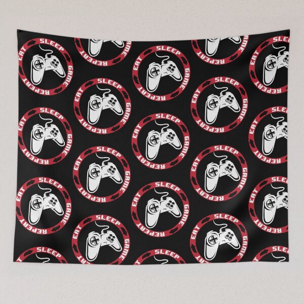 Item preview, Eat Sleep Game. Repeat designed and sold by SouthWestPrint.