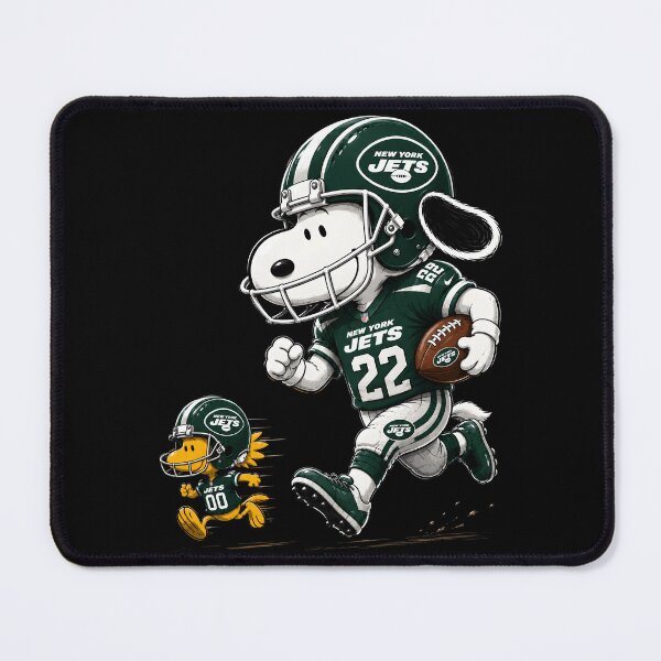 Item preview, New York Jets Funny Snoopy and Woodstock Players Football Team  designed and sold by Har-vee.