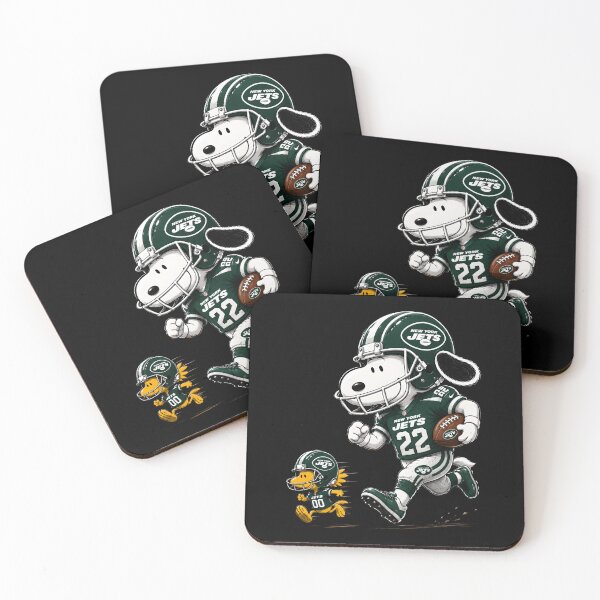 Item preview, New York Jets Funny Snoopy and Woodstock Players Football Team  designed and sold by Har-vee.