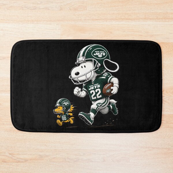 Item preview, New York Jets Funny Snoopy and Woodstock Players Football Team  designed and sold by Har-vee.