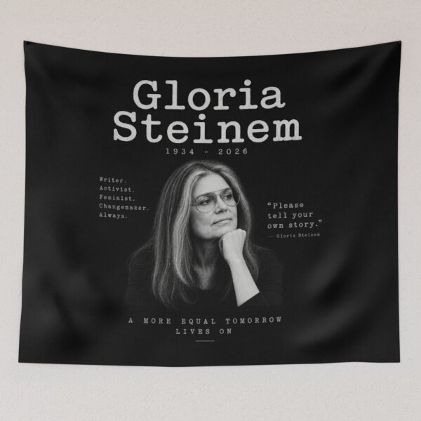 Item preview, Gloria-Steinem designed and sold by ByakuranRegan.