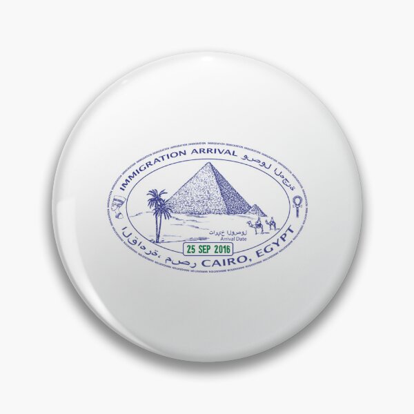 Item preview, Passport Stamp - Cairo Egypt designed and sold by ShopGoodWitches.