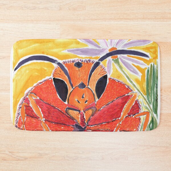 Item preview, Giant Orange-Red Honeybee designed and sold by Anke‘s Bazaar.