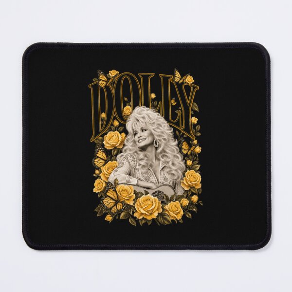 Item preview, Dolly Parton, Yellow Rose Butterfly Country Music designed and sold by moonfullStudio.