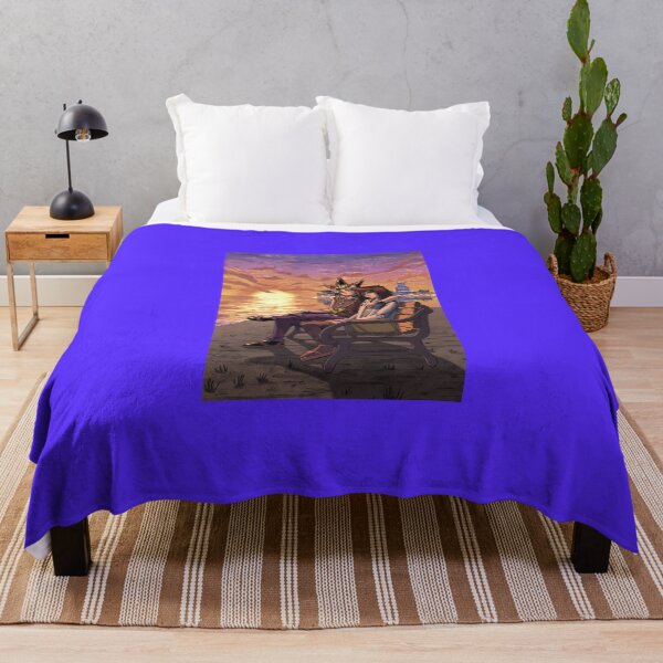 Item preview, Yugi and Tea by the Sunset designed and sold by Crowned Canvas Studio ⭐ .