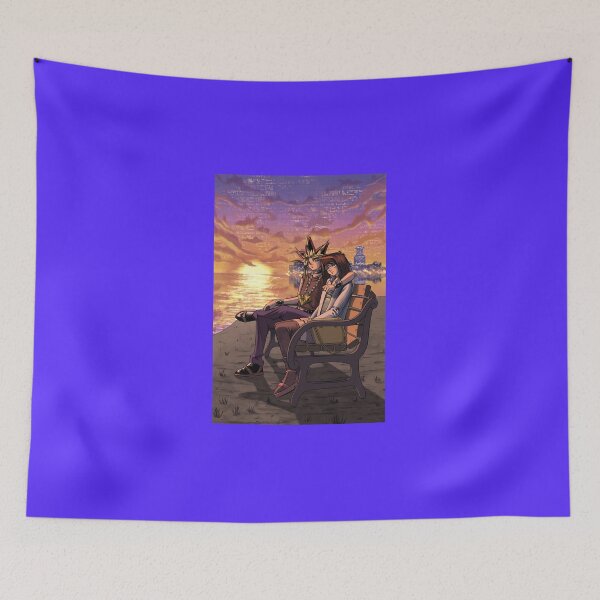 Item preview, Yugi and Tea by the Sunset designed and sold by     Crowned Canvas Studio ⭐ .