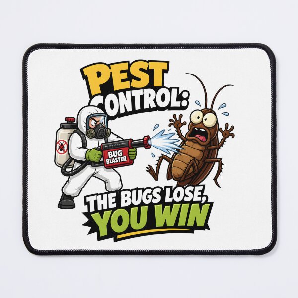Item preview, Pest Control Tech The Bugs Lose You Win Exterminator Funny Gift designed and sold by CleverRaccoon.