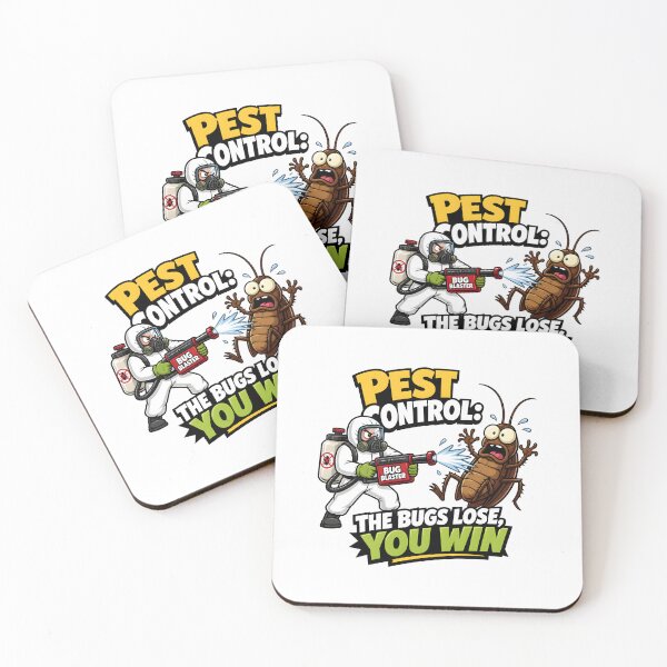Item preview, Pest Control Tech The Bugs Lose You Win Exterminator Funny Gift designed and sold by CleverRaccoon.
