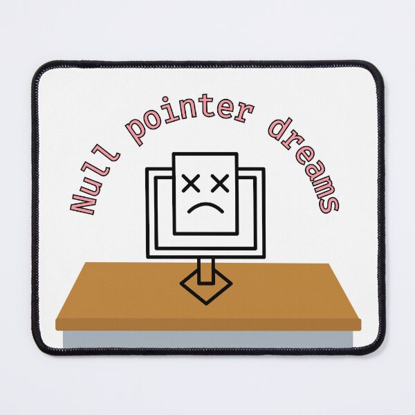 Item preview, Null Pointer Dreams Funny Software Developer Code Graphic designed and sold by Axetame.