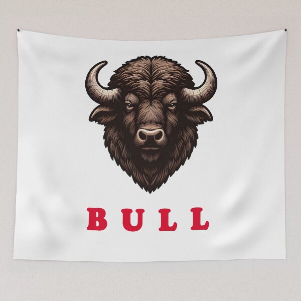 Item preview, Regal American Bison Head Portrait designed and sold by enzonarjasiha.