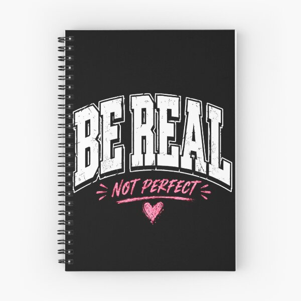 Item preview, Be Real Not Perfect designed and sold by LVSMe.