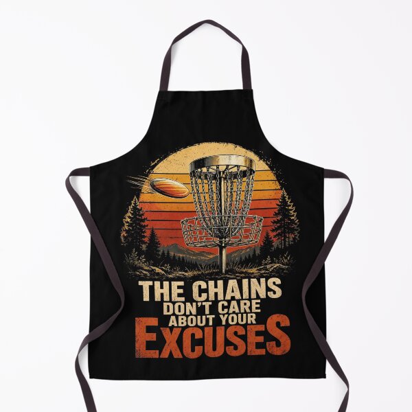 Item preview, The Chains Dont Care Disc Golf Funny Player Retro designed and sold by CF_VintageDesign.