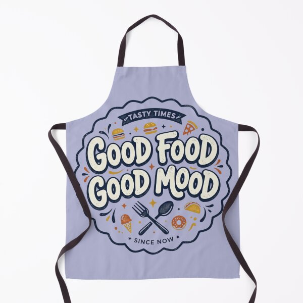Item preview, Good Food Good Mood – Retro Diner Foodie Vintage Design designed and sold by RajDeals.