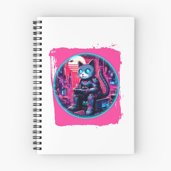 Item preview, Futuristic Feline Tech designed and sold by SouthWestPrint.