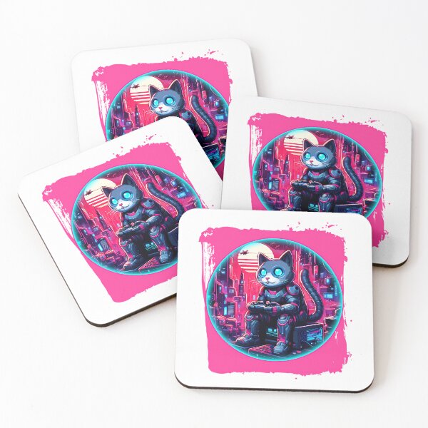 Item preview, Futuristic Feline Tech designed and sold by SouthWestPrint.