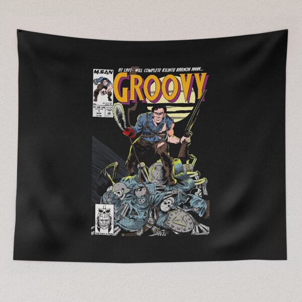 Item preview, Campy Horror Hero Comic Illustration designed and sold by BERNVETURE.
