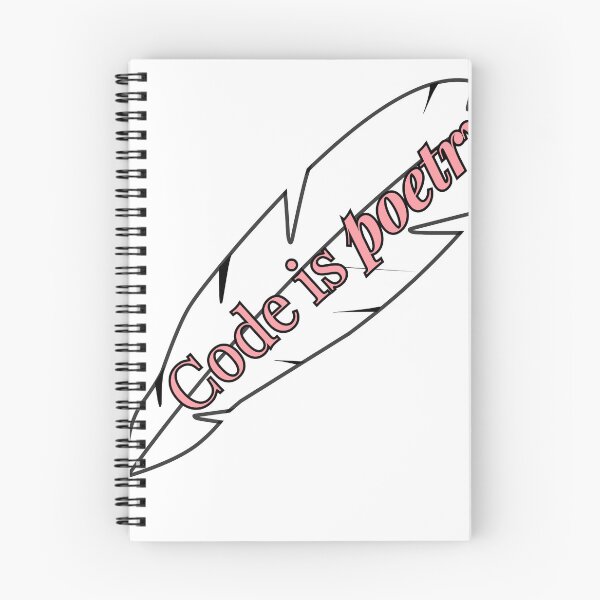 Item preview, Code Is Poetry Elegant Software Engineering Typography Graphic designed and sold by Axetame.