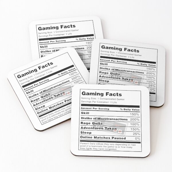 Item preview, Gaming Facts designed and sold by SouthWestPrint.