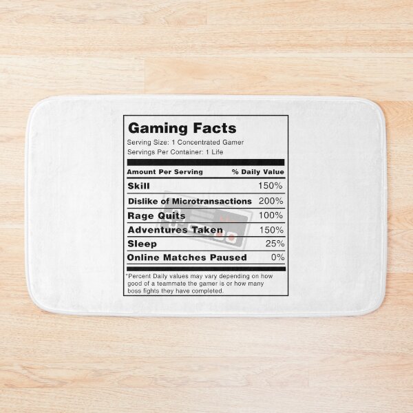 Item preview, Gaming Facts designed and sold by SouthWestPrint.