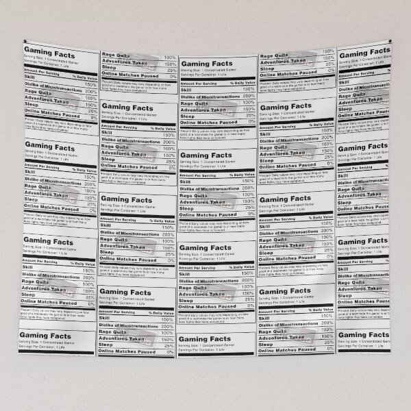 Item preview, Gaming Facts designed and sold by SouthWestPrint.