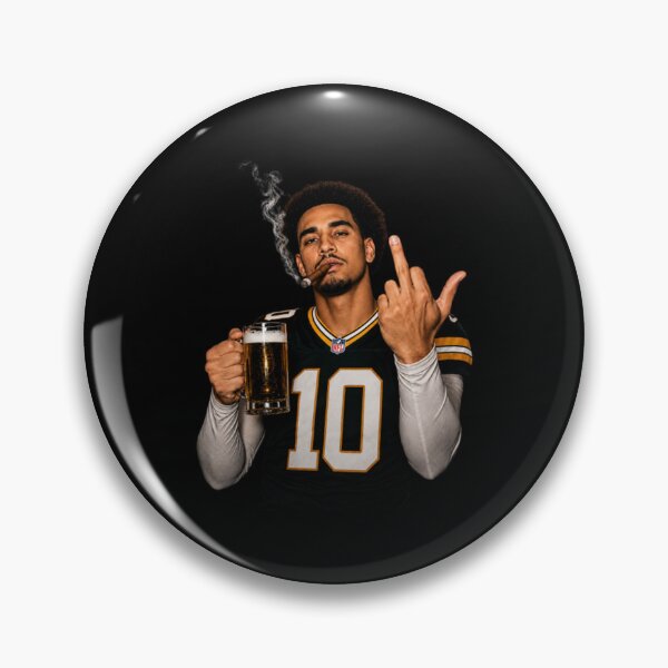Item preview, Jordan Love 10 Football designed and sold by moonfullStudio.