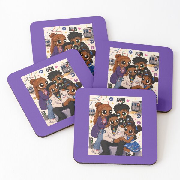 Item preview, A Powerpuff-Inspired Transit Family Tribute designed and sold by     Crowned Canvas Studio ⭐ .