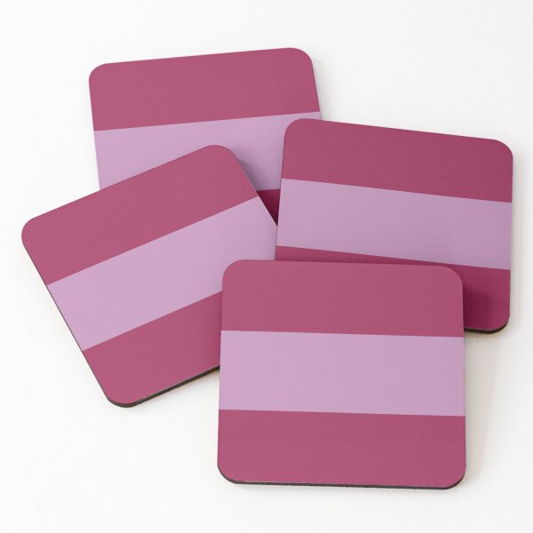 Item preview, Magenta and Orchid Pink Minimalist Stripes designed and sold by pluielegere.