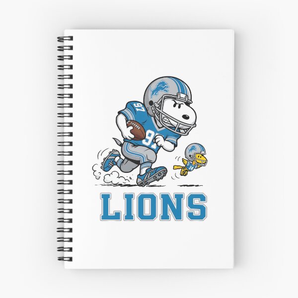 Item preview, Snoopy And Woodstock Detroit Football Action Fan designed and sold by DamianRoy88.