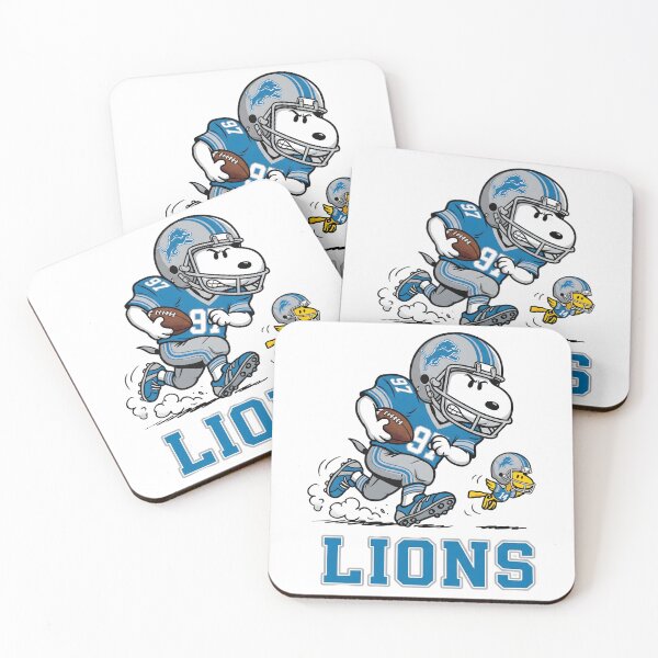 Item preview, Snoopy And Woodstock Detroit Football Action Fan designed and sold by DamianRoy88.