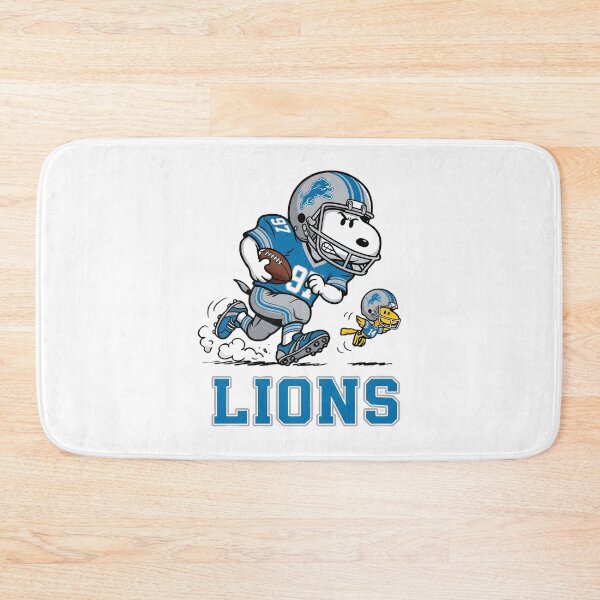 Item preview, Snoopy And Woodstock Detroit Football Action Fan designed and sold by DamianRoy88.