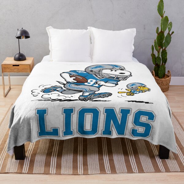 Item preview, Snoopy And Woodstock Detroit Football Action Fan designed and sold by DamianRoy88.