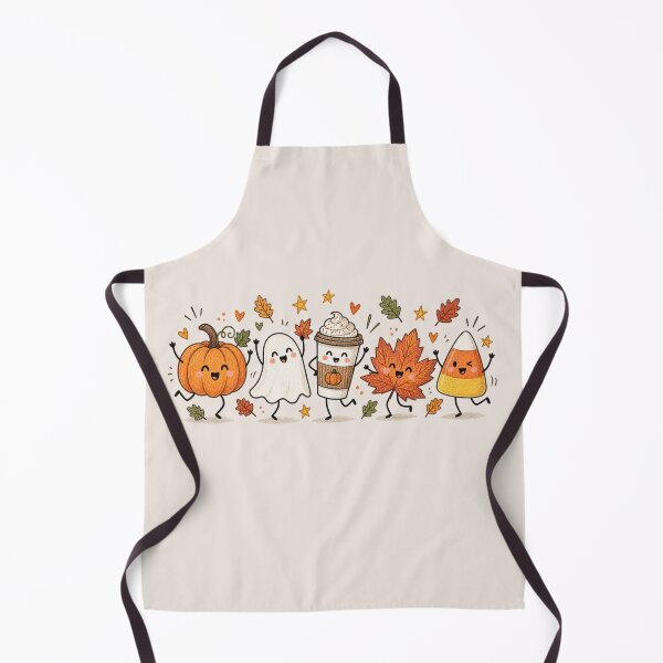 Item preview, Cute Fall Pumpkin Ghost, Candy Corn Halloween, Cozy Autumn Aesthetic, Pumpkin Spice Latte, Cute Spooky Season Gift designed and sold by Quiajia.