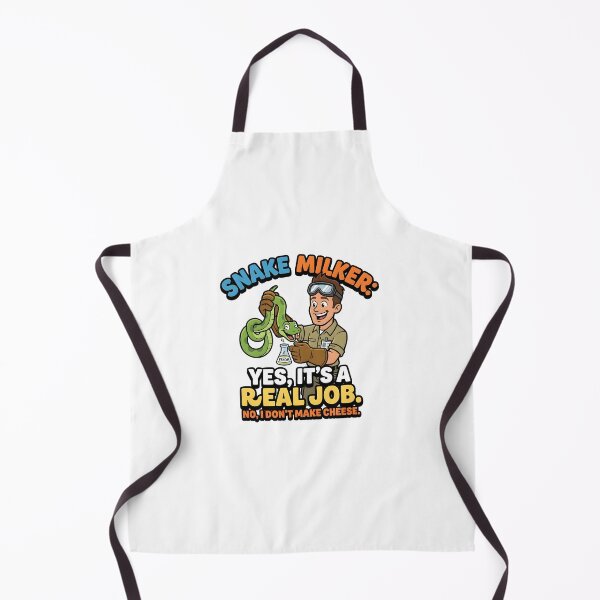 Item preview, Snake Milker Yes Its A Real Job No I Dont Make Cheese Venom Extraction Funny Gift designed and sold by CleverRaccoon.