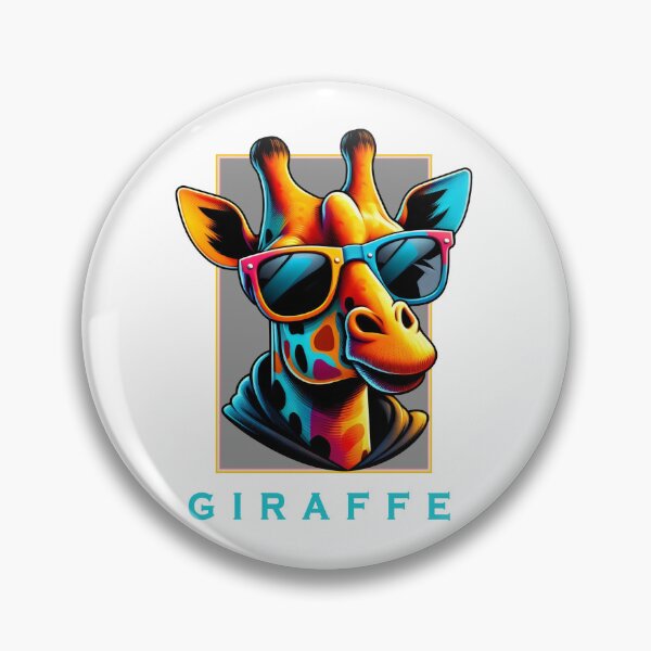 Item preview, Cool Sunglasses Giraffe Pop Art Graphic designed and sold by enzonarjasiha.