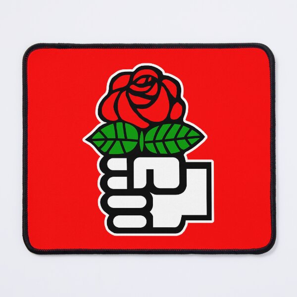 Item preview, Socialist Rose (Red Background) designed and sold by Good-Looking Corpse.