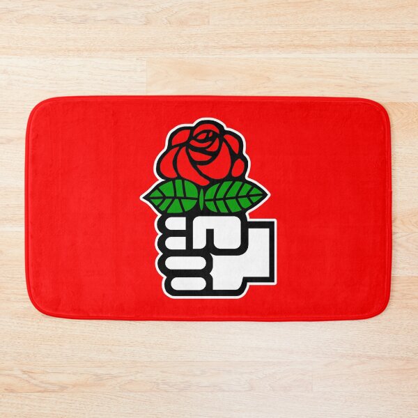 Item preview, Socialist Rose (Red Background) designed and sold by Good-Looking Corpse.