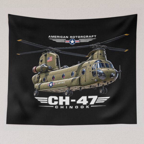 Item preview, CH-47 Chinook American Rotorcraft Military Helicopter designed and sold by Aerolovers.