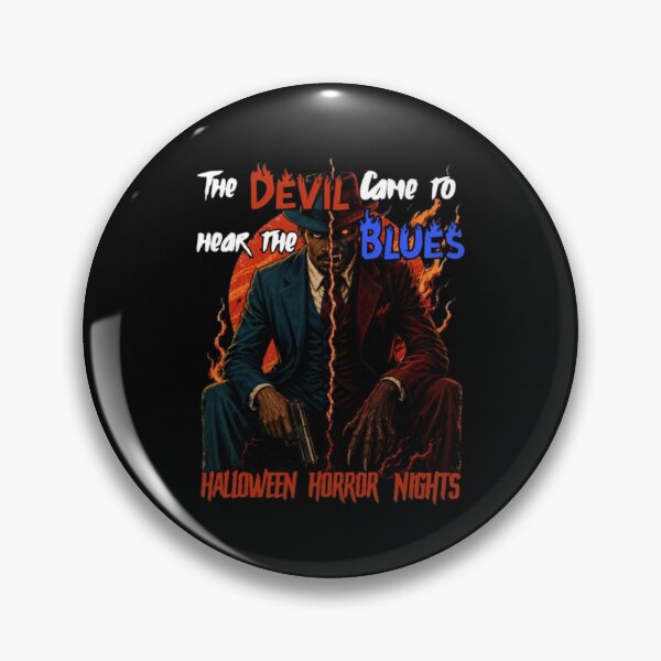 Item preview, HHN, Sinner, Devil Came to Hear the Blues - Halloween Horror Nights designed and sold by moonfullStudio.