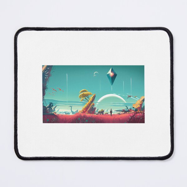Item preview, No Mans Sky -- Ship And Sky designed and sold by FlowerGardenr.