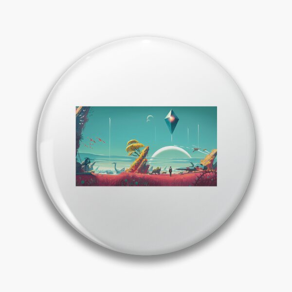 Item preview, No Mans Sky -- Ship And Sky designed and sold by FlowerGardenr.