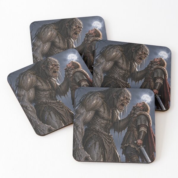 Item preview, Grendel - Beowulf Anglo-Saxon Inspired Art designed and sold by Moviebuff91.