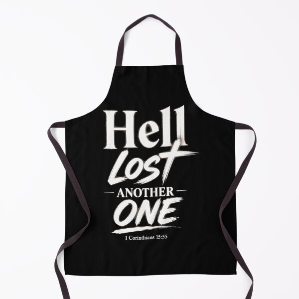 Item preview, Hell Lost Another One - 1 Corinthians 1555 Christian Faith Performance designed and sold by Trippy-Toad.