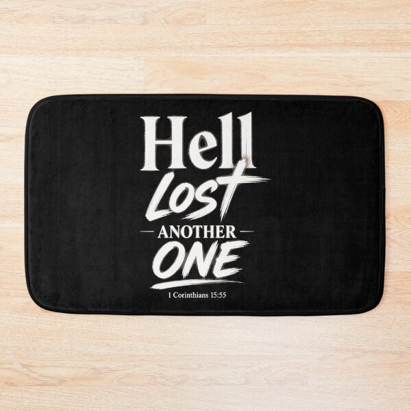 Item preview, Hell Lost Another One - 1 Corinthians 1555 Christian Faith Performance designed and sold by Trippy-Toad.