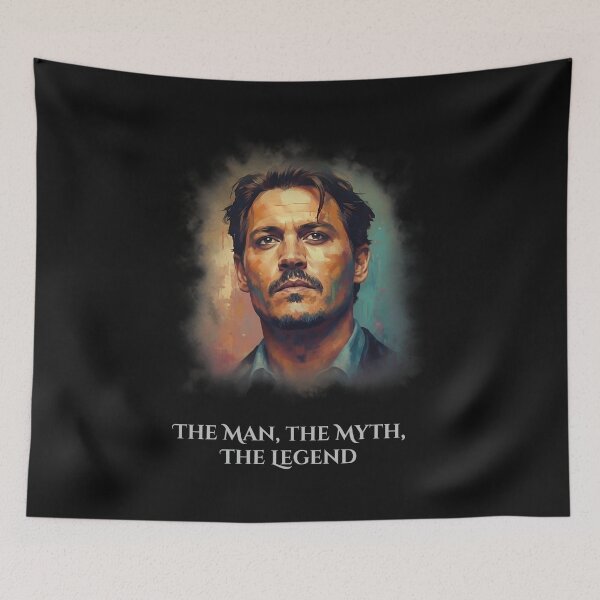 Item preview, Colorful Painterly Actor Portrait  designed and sold by BERNVETURE.