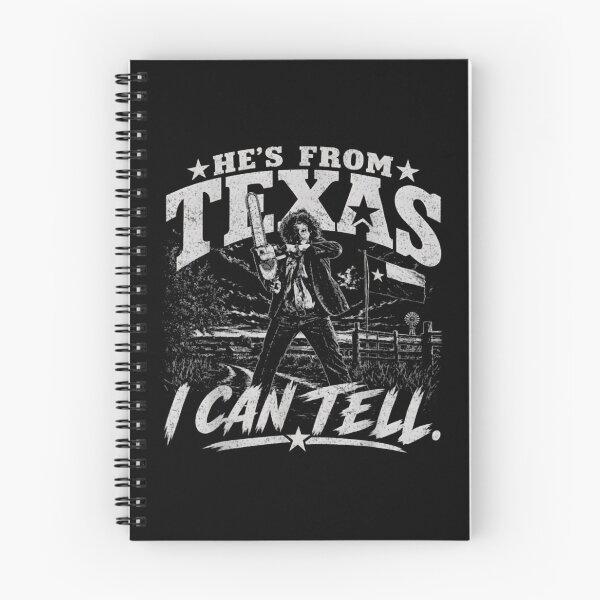 Item preview, Hes from Texas I Can Tell Chainsaw Horror Halloween designed and sold by HevaFaraon.