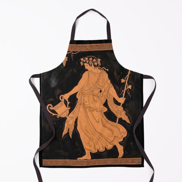 Item preview, Attic Red-Figure Dionysus: Ancient Greek God of Wine Print designed and sold by FreiherrPK.