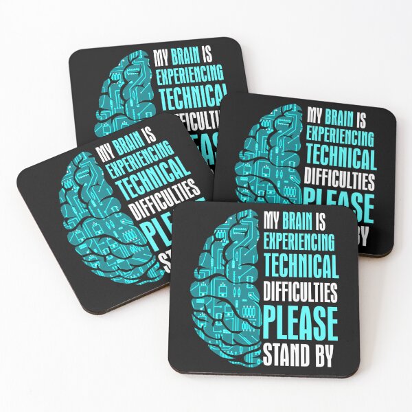 Item preview, My Brain Is Experiencing Technical Difficulties Please Stand By designed and sold by IttieBitties.