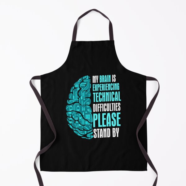 Item preview, My Brain Is Experiencing Technical Difficulties Please Stand By designed and sold by IttieBitties.