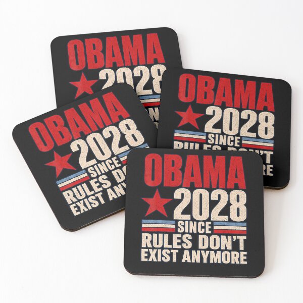 Item preview, Obama 2028 Since Rules Don'T Exist Anymore (Front And Back) designed and sold by Trippy-Toad.