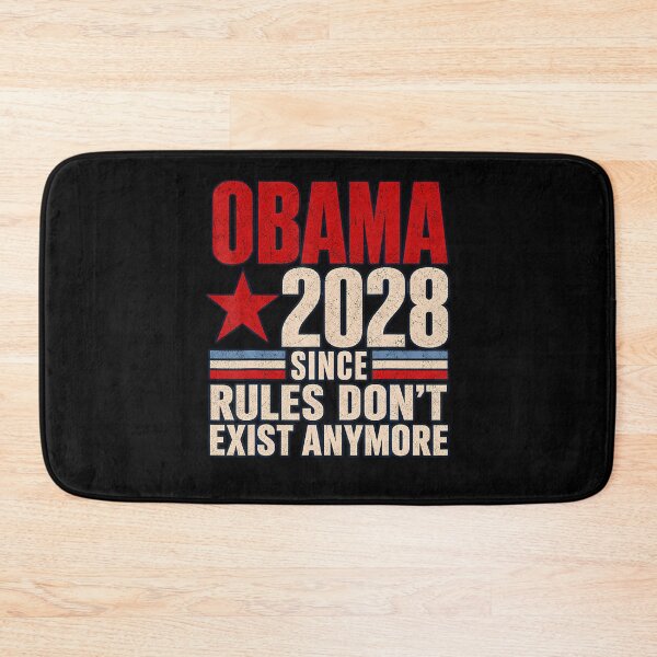 Item preview, Obama 2028 Since Rules Don'T Exist Anymore (Front And Back) designed and sold by Trippy-Toad.